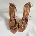 Carlos by Carlos Santana Bronze Chain Heels — Size 10