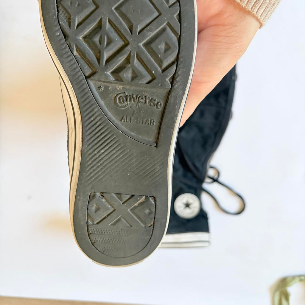 Converse Knee-High Buckle Sneaker Boots | Women’s 8
